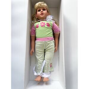 NIB My Twinn Poseable Doll Long Blonde Hair Light Blue Eyes